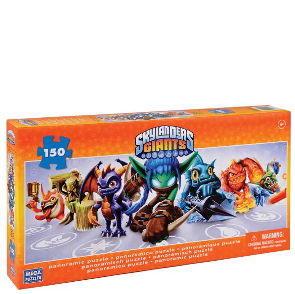 Skylanders Giants Panoramic Puzzle (150 Pieces 4 Characters) Bild 1