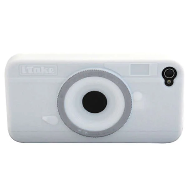 iTake Camera iPhone 4 Case - White Bild 1