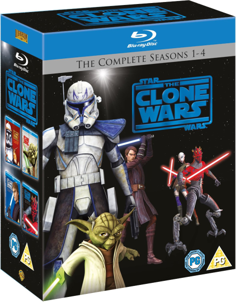 Star Wars Clone Wars - Series 1-4 Bild 1