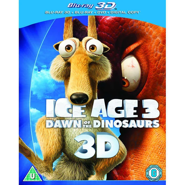 Ice Age 3 (3D Blu-ray, 2D Blu-ray, DVD and Digital Copy) Bild 1