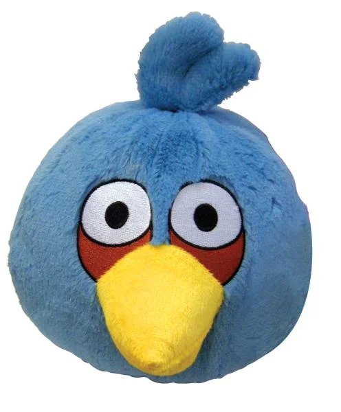 Angry Birds: 8 Inch Plush Blue Bird Bild 1