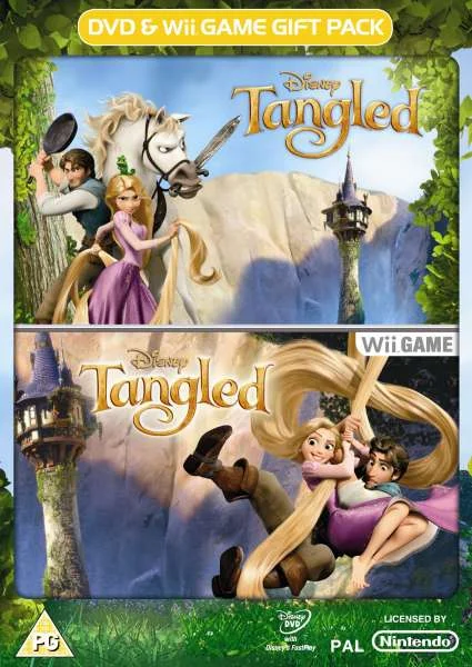 Tangled (Includes Tangled Wii Game) Bild 1