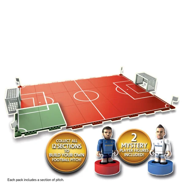Character Building Sport Stars Fußballspieler mit 2 Figuren zum Sammeln und Bauen Bild 1
