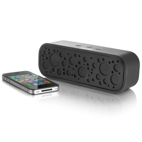 Bluetooth Soundbox with Mic - Black Bild 1