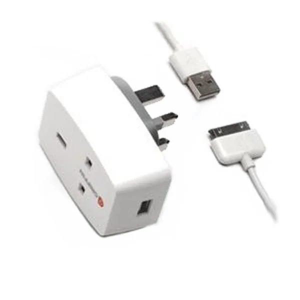 Griffin PowerBlock Plus USB Charger & Socket for iPad, iPhone & iPod (GA23112) Bild 1