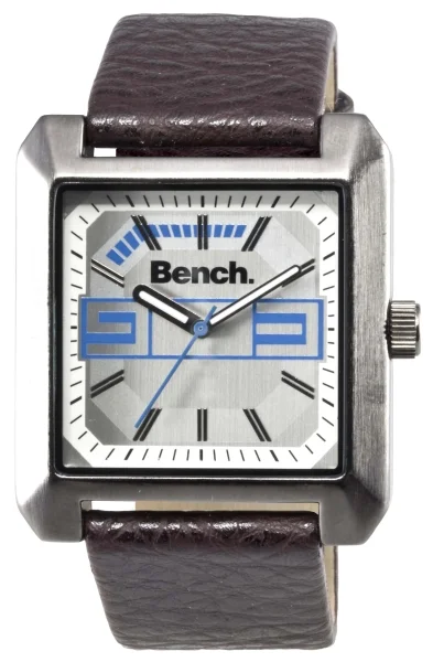 Bench Men's White Dial Brown Strap Watch Bild 1