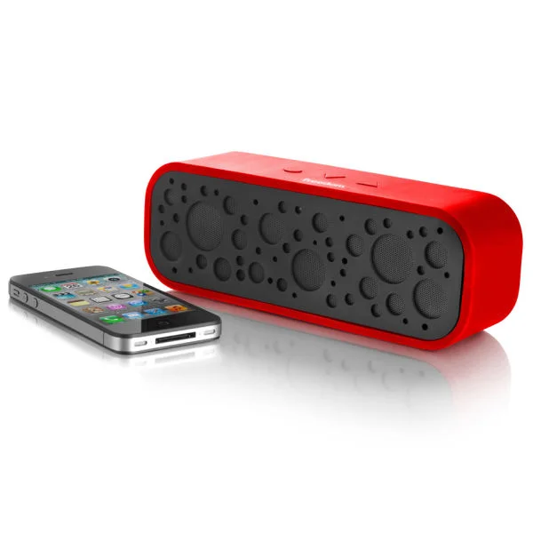 Bluetooth Soundbox with Mic - Red Bild 1