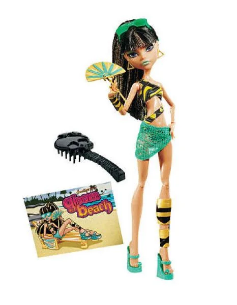 Monster High Gloom Beach Cleo De Nile Doll Bild 1