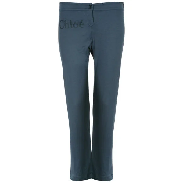 Chloe Women's Casual Lounge Trousers - Blue - 10 - Blau Bild 1