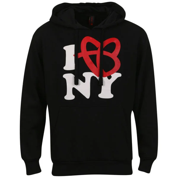 FUBU Men's 'I Love New York' Hoody - Black - S - Schwarz Bild 1