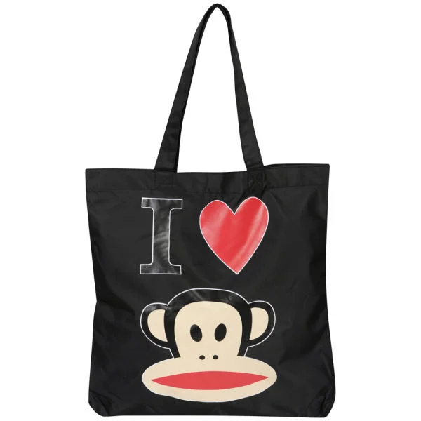 Paul Frank 'I love Paul Frank' Canvas Shopper - Black Bild 1