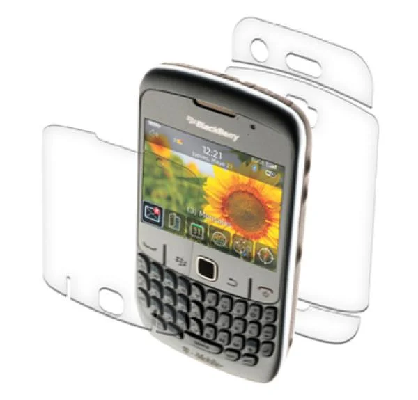 ZAGG - Invisible Shield for Blackberry Curve 8520 (Gemini) - Full Body Bild 1