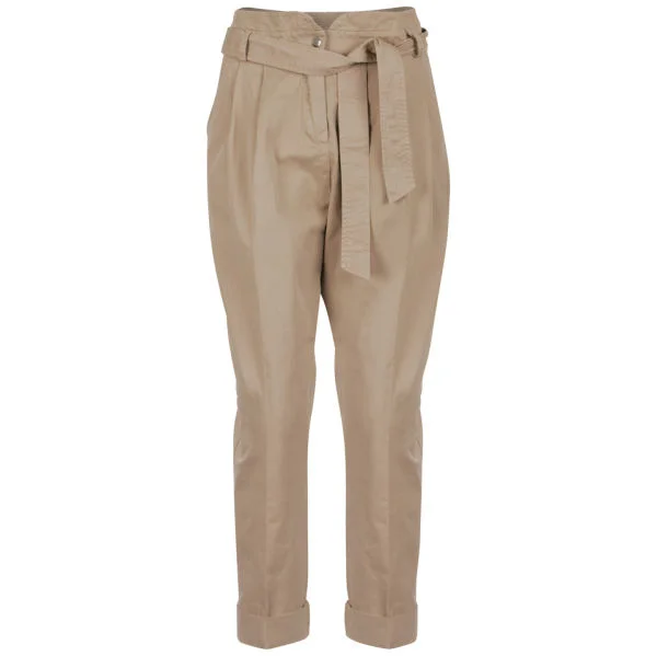 Full Circle Women's Ecliptic Tie Waist Trousers - Biscuit - 28 - biscuit Bild 1