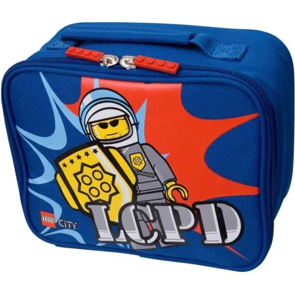 Lego Police Graphic Lunch Bag Bild 1