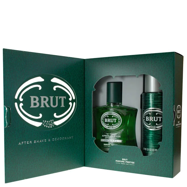 Brut Brut Set (100ml Aftershave, 200ml Body Spray) Bild 1