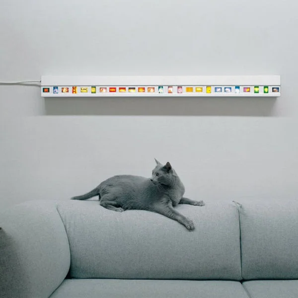 Wall Mounted Photo Slide Light with 25 Slide Spaces Bild 1