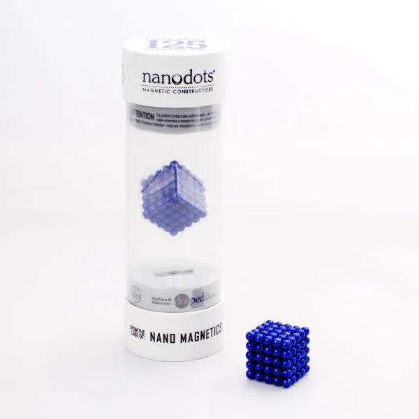 Nanodots Magnetische Kügelchen - Blau - 125 Kugeln Bild 1