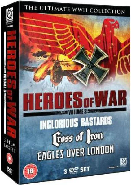 Heroes of War - Volume 3 (Inglorious Bastards / Cross of Iron / Eagles Over London) Bild 1