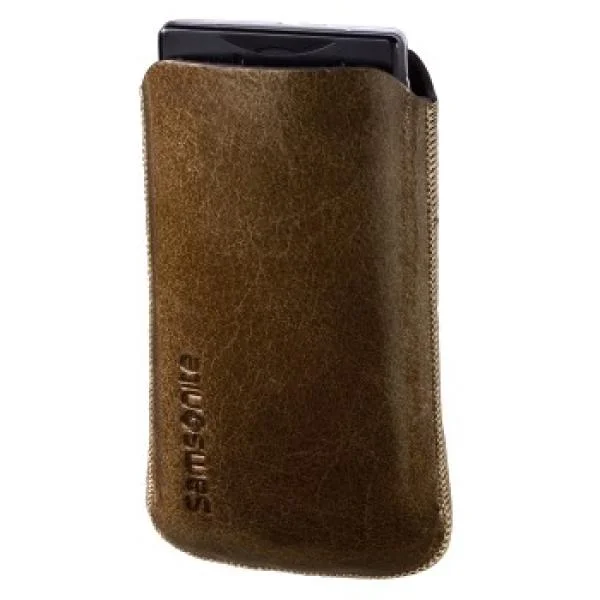 Samsonite Size M Toledo Mobile Phone Sleeve, Tobacco Bild 1