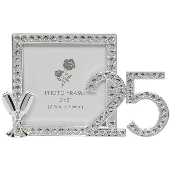25th Anniversary Diamante Frame (3x3) Bild 1
