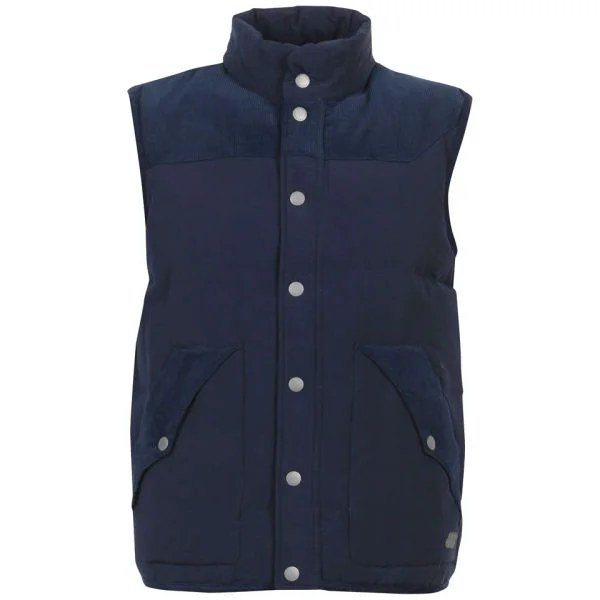 Boxfresh Men's Bolanus Gilet - Navy - XS Bild 1