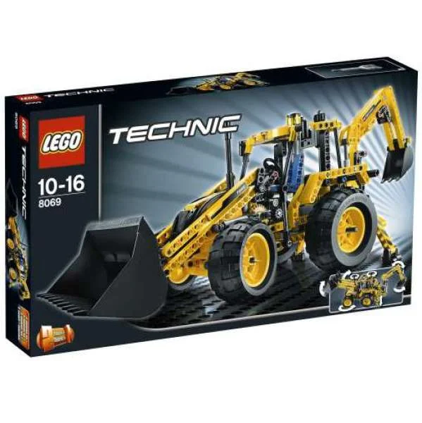 LEGO Technic: Backhoe Loader (8069) Bild 1