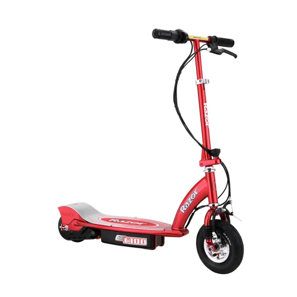 Razor E100 Electric Scooter - Red Bild 1