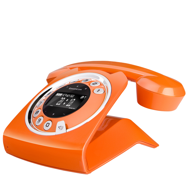 Sagemcom Sixty Digital Cordless Phone - Orange Bild 1