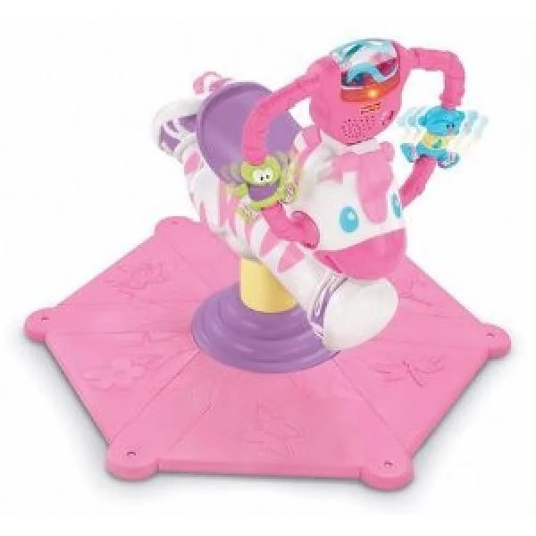 Pink Bounce and Spin Zebra Bild 1