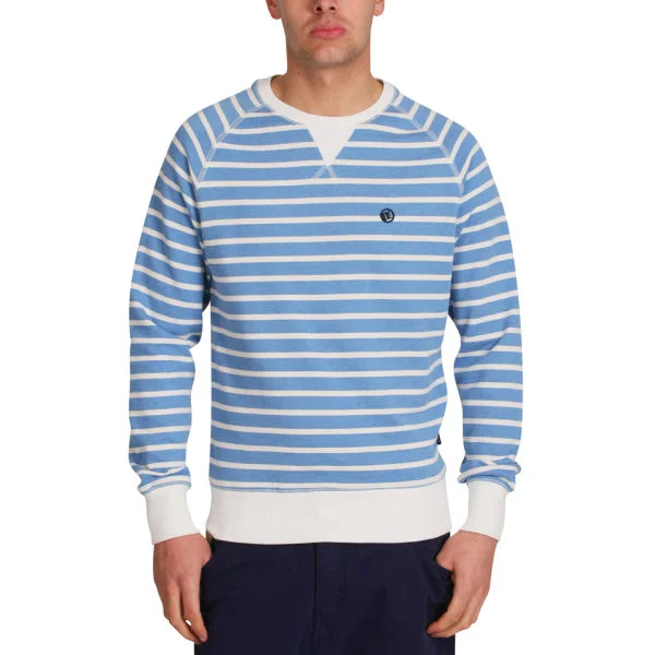 Mas-if Men's Redondo Crew Neck Sweatshirt - Sky Marl - S - Sky Marl Bild 1