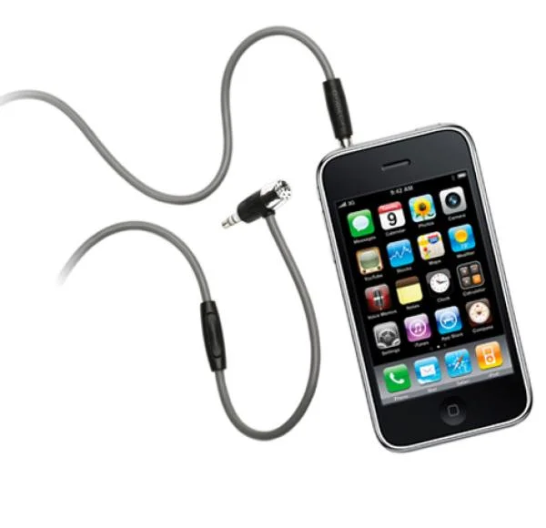 Griffin Hands-free Mic + AUX Cable for iPhone (GC17090) Bild 1