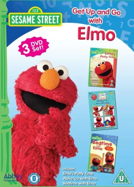 Get Up and Go with Elmo: Triple Pack (Elmo's Potty Time / Elmo's World / Bedtime with Elmo) Bild 1