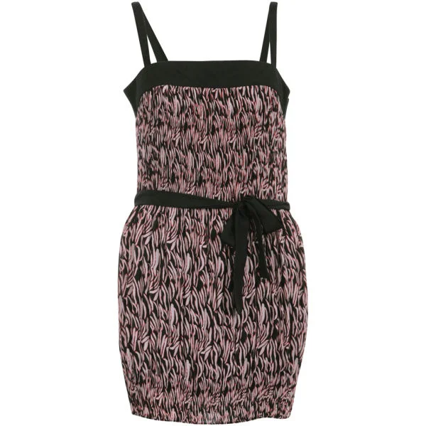 nümph Womens Elsa Pleated Dress - Vision Pink - M - Rosa Bild 1