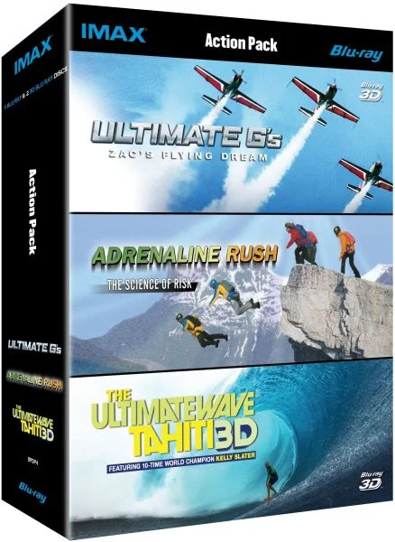 IMAX: Adrenaline Rush Collection (3D and 2D Blu-Ray) Bild 1