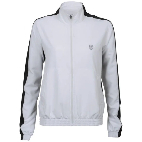 K-Swiss Women's Accomplish Jacket - White/Black - XS - White/Black Bild 1