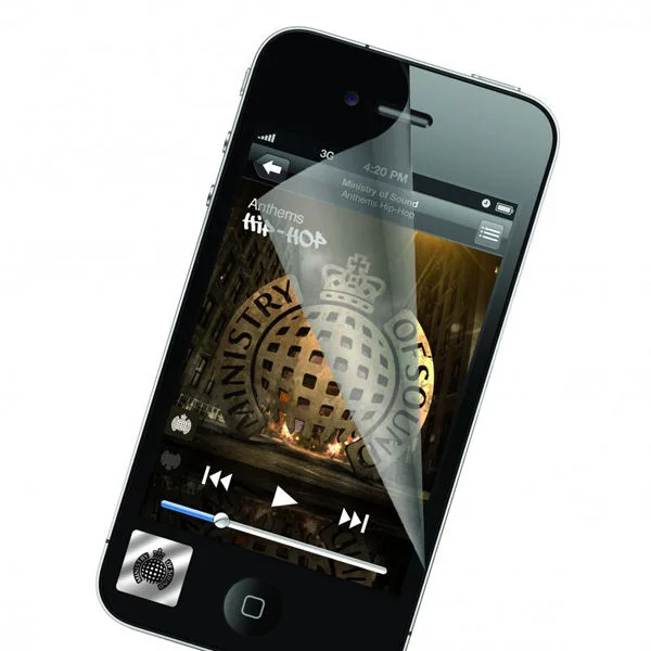 Exspect Ministry of Sound iPhone 4 Bildschirmschutz (Matt) Bild 1