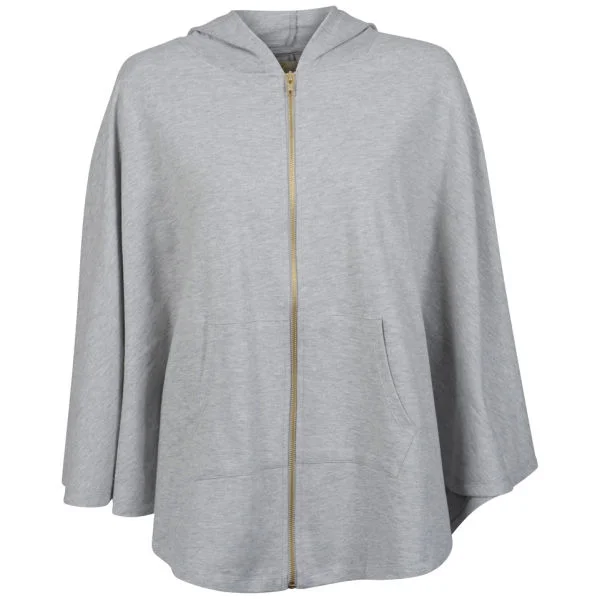 Brave Soul Women's Cape Jersey Cardigan - Grey Marl - S - GreyMarl Bild 1