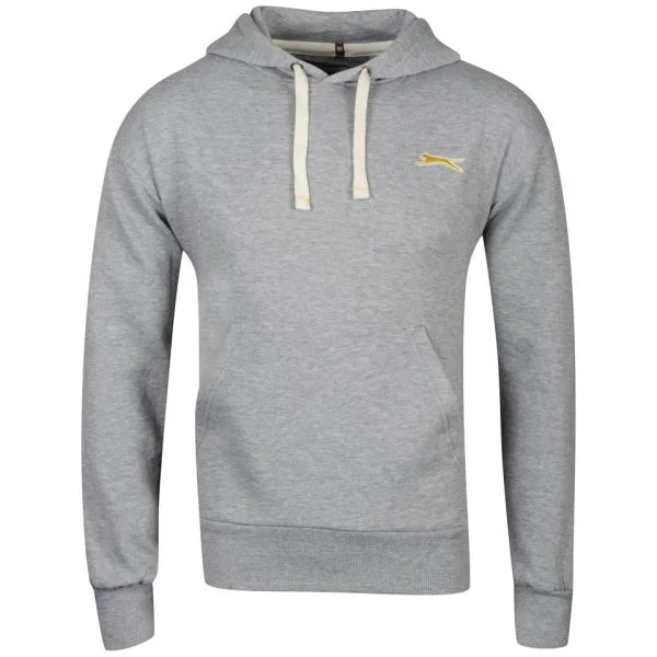 Slazenger Herren Overhead Kapuzenpullover - Grau - S - Grau Bild 1
