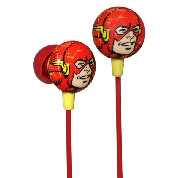 iHip DC Comics Flash Printed Earphones Bild 1