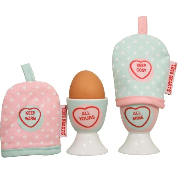 Love Hearts - Egg Cups and Egg Cosies Bild 1