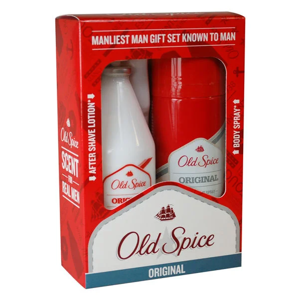 Old Spice Original Set (100ml Aftershave, 150ml Body Spray) Bild 1