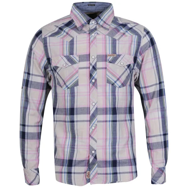 Soul Star Men's Doner Long Sleeved Shirt - Pink - S Bild 1