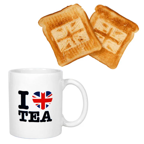 Breakfast of Champions Mug and Toast Stamp Bild 1