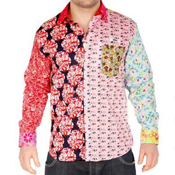 Foul Fashion Men's Shirt - Multi - S - Bunt Bild 1