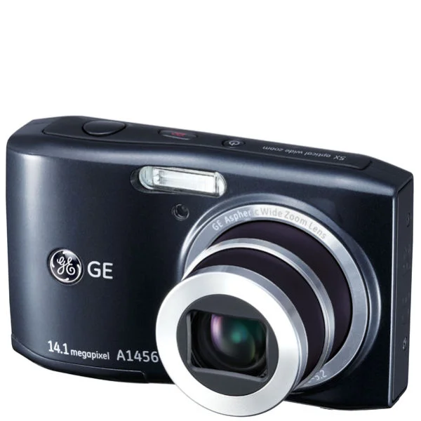 GE A1456W Digital Camera - Black (14MP, 5 x Optical Zoom, 2.7 Inch LCD) Bild 1