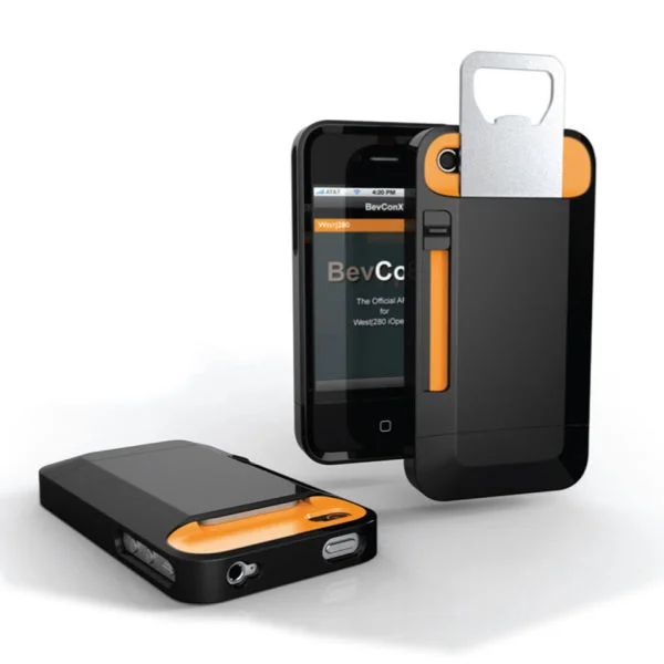 West 280 iOpener Hülle und Flaschenöffner für iPhone 3G/3G Weiß Bild 1