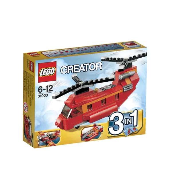 LEGO Creator: Roter Helikopter (31003) Bild 1
