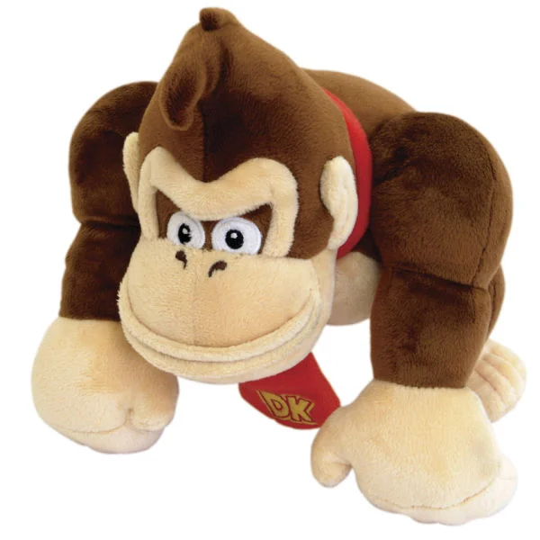 Super Mario Bros. Nintendo Plush - Donkey Kong (24cm) Bild 1