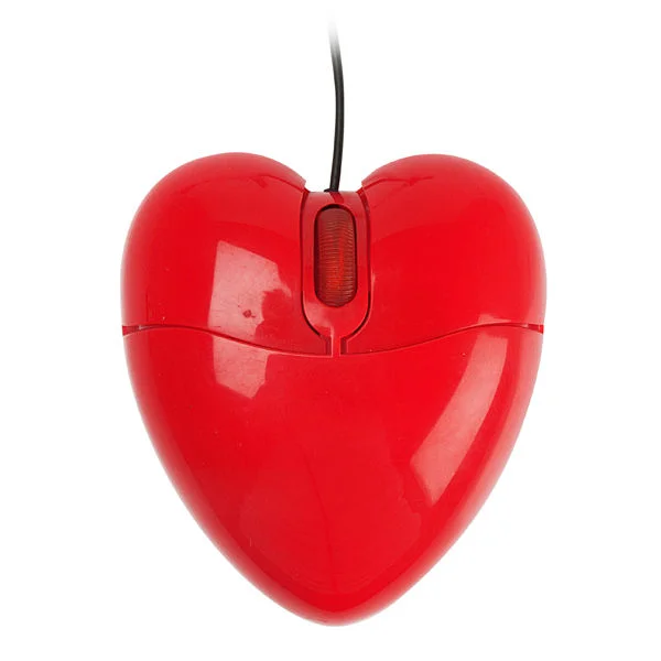 Red Heart Mouse Bild 1
