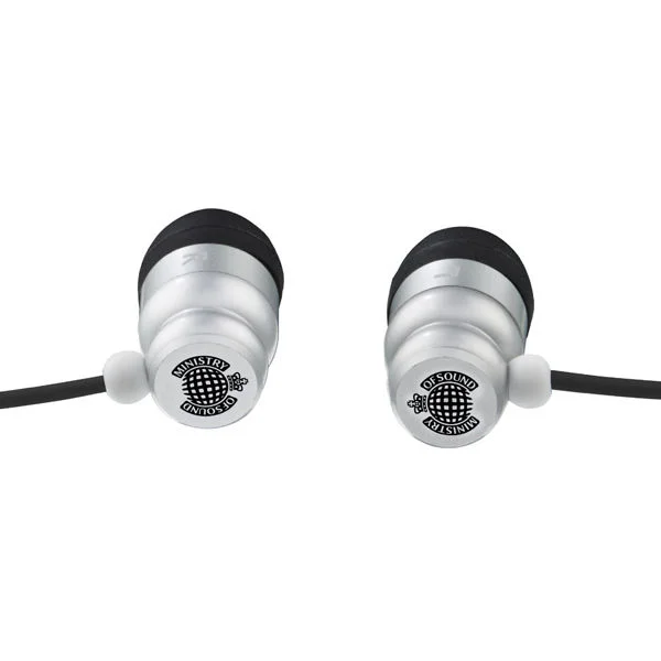 Exspect Ministry of Sound MOS001 Earphones (Silver/Black) Bild 1